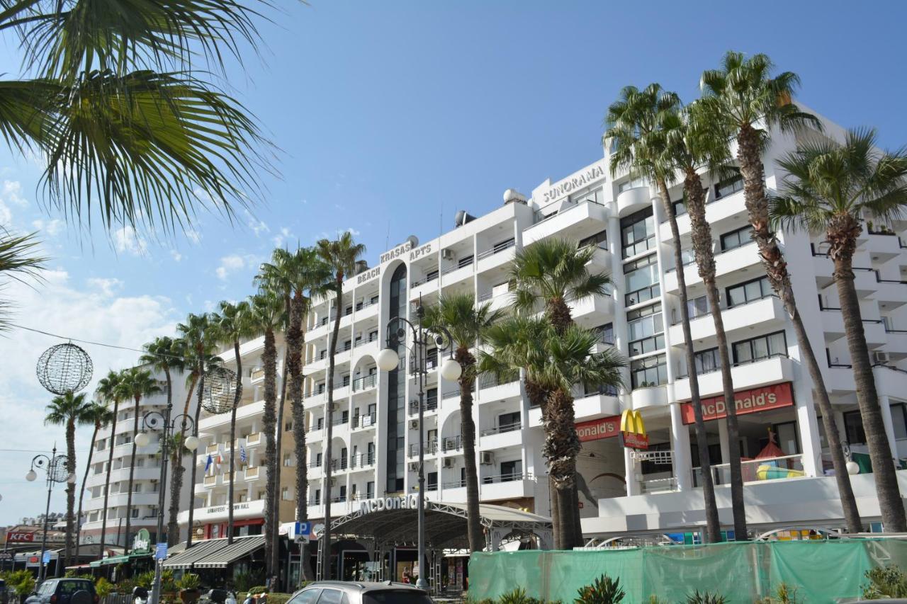Les Palmiers Sunorama Beach Apartments ลาร์นาคา ภายนอก รูปภาพ